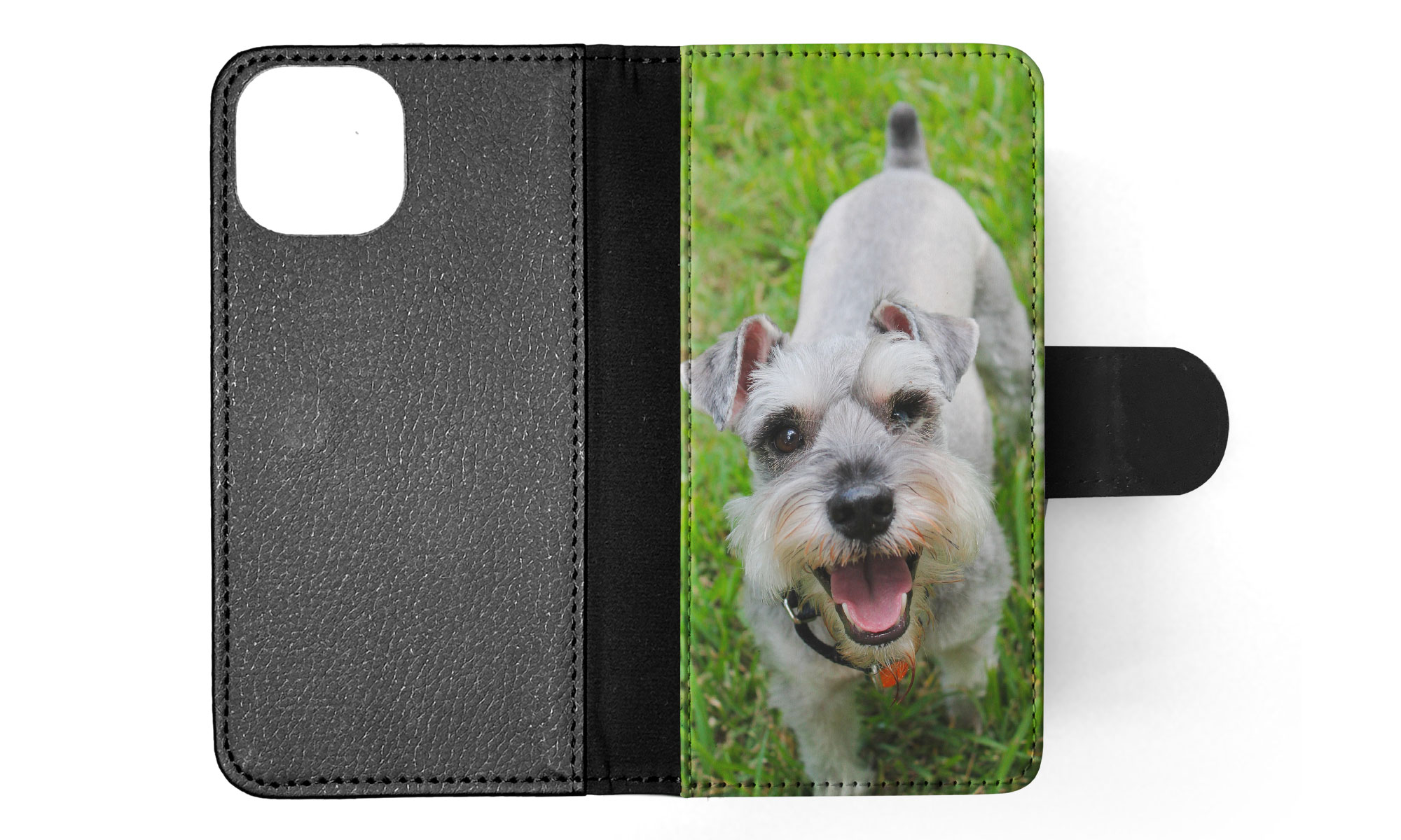 FLIP CASE FOR APPLE IPHONE|SCHNAUZER DOG 3 - Picture 44 of 193