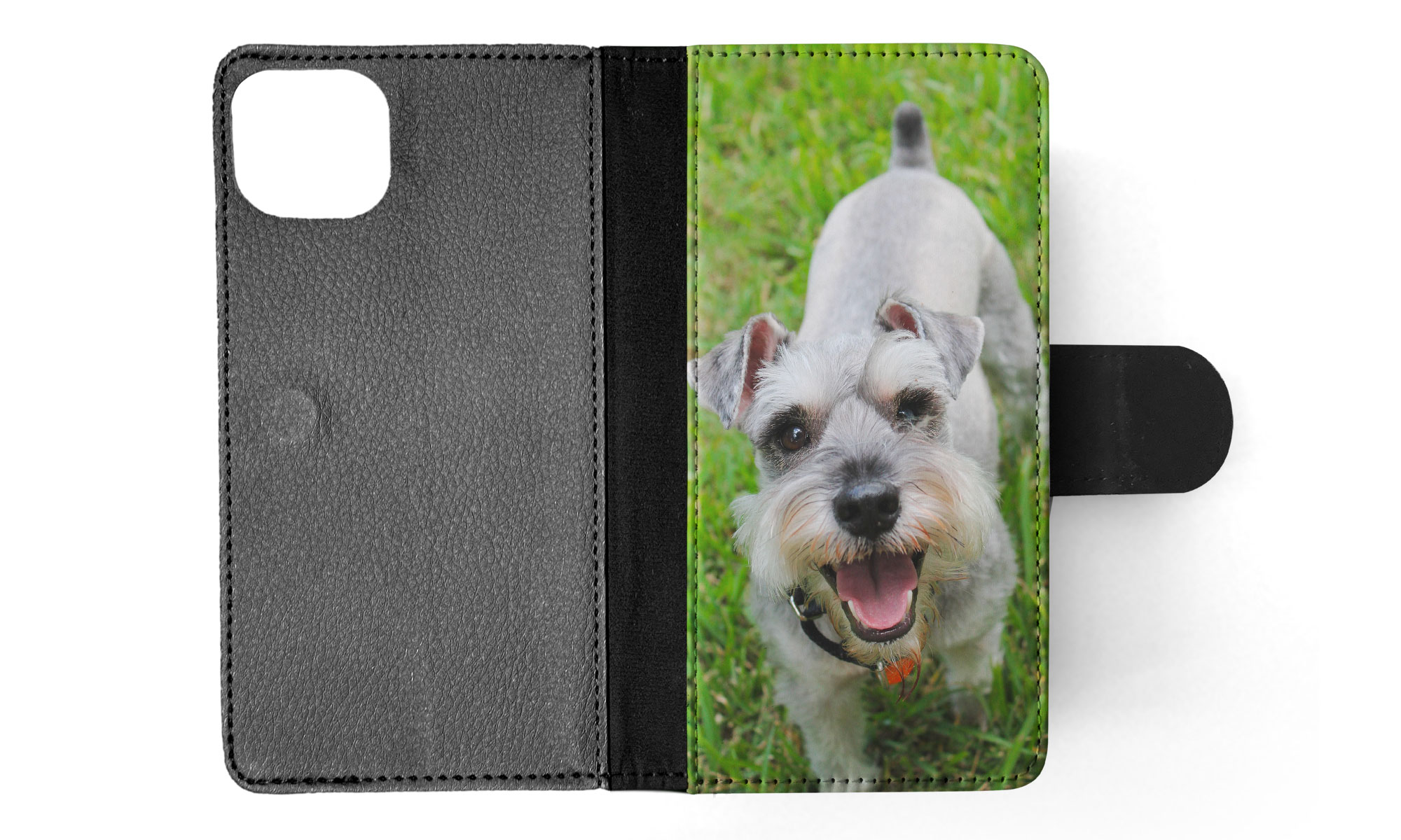 FLIP CASE FOR APPLE IPHONE|SCHNAUZER DOG 3 - Picture 39 of 193