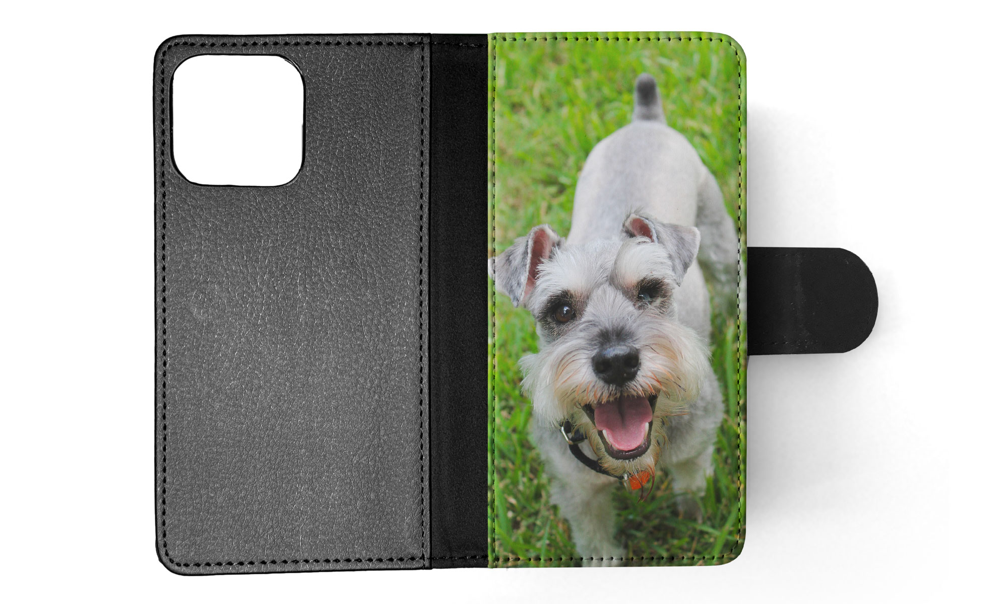 FLIP CASE FOR APPLE IPHONE|SCHNAUZER DOG 3 - Picture 29 of 193