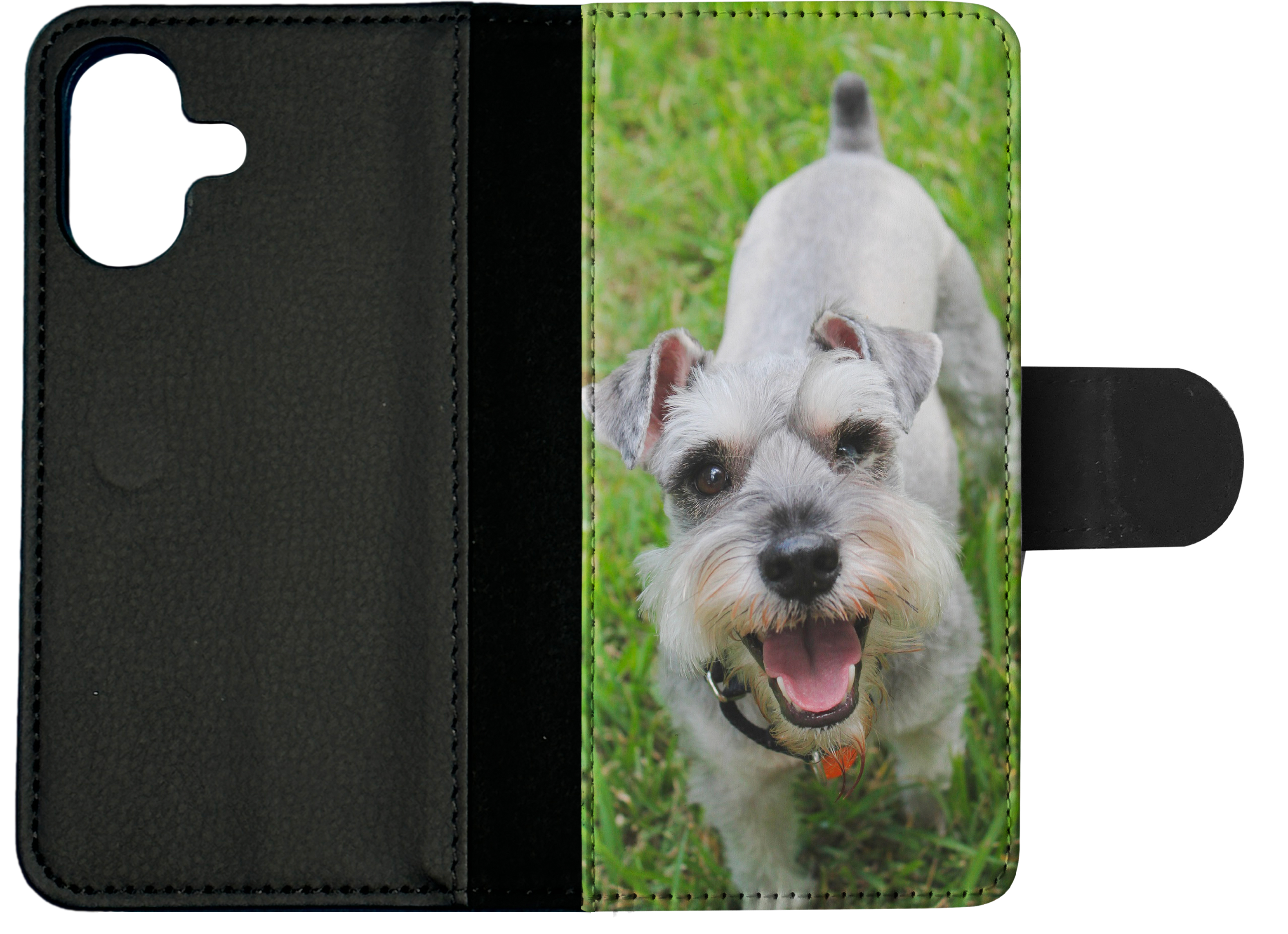 FLIP CASE FOR APPLE IPHONE|SCHNAUZER DOG 3 - Picture 24 of 193