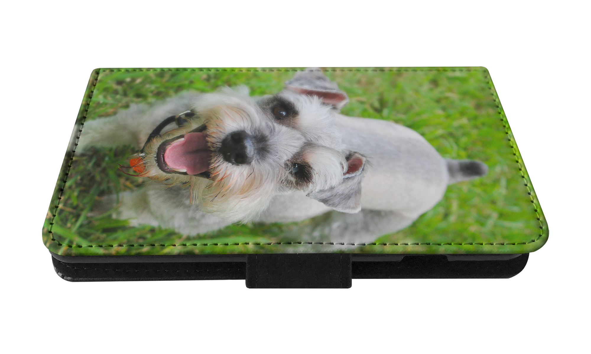 FLIP CASE FOR APPLE IPHONE|SCHNAUZER DOG 3 - Picture 8 of 193