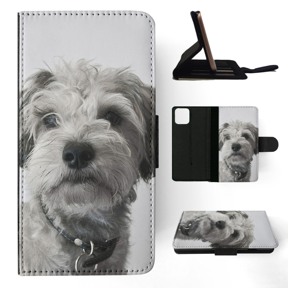 FLIP CASE FOR APPLE IPHONE|SCHNAUZER DOG 10 - Picture 99 of 193