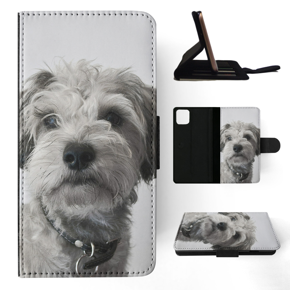 FLIP CASE FOR APPLE IPHONE|SCHNAUZER DOG 10 - Picture 94 of 193