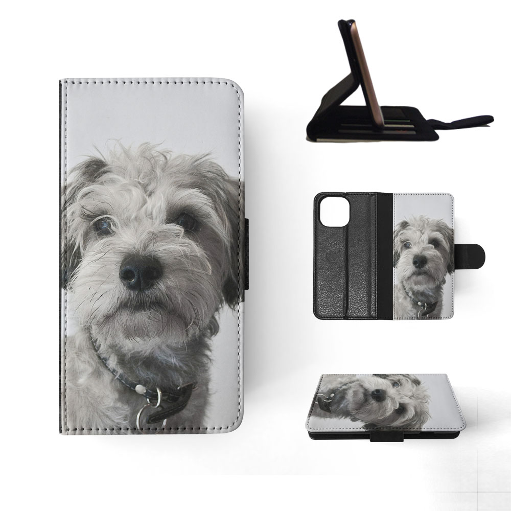 FLIP CASE FOR APPLE IPHONE|SCHNAUZER DOG 10 - Picture 81 of 193