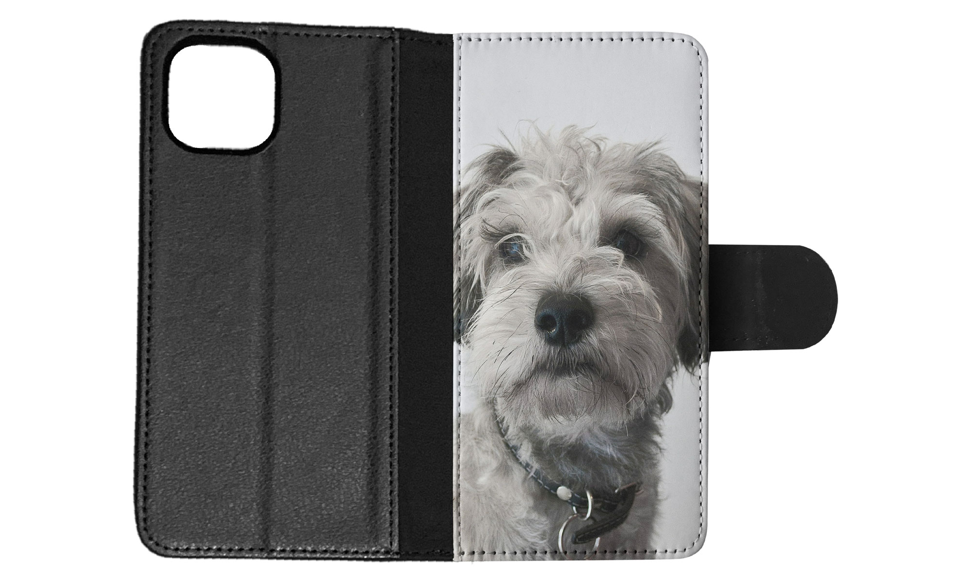 FLIP CASE FOR APPLE IPHONE|SCHNAUZER DOG 10 - Picture 59 of 193