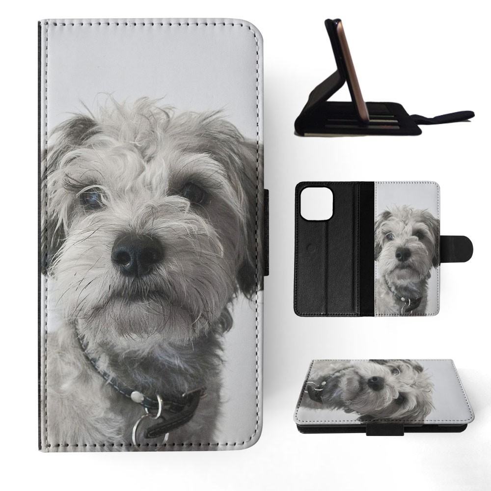 FLIP CASE FOR APPLE IPHONE|SCHNAUZER DOG 10 - Picture 46 of 193