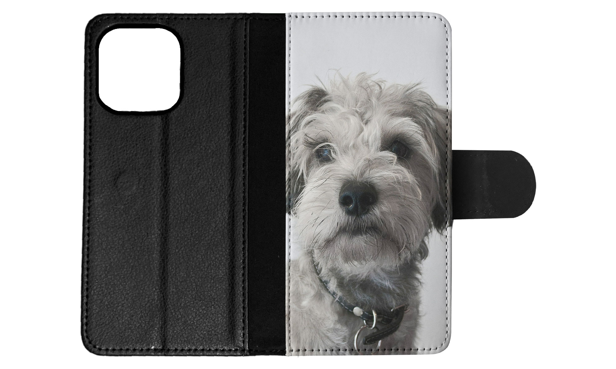 FLIP CASE FOR APPLE IPHONE|SCHNAUZER DOG 10 - Picture 49 of 193
