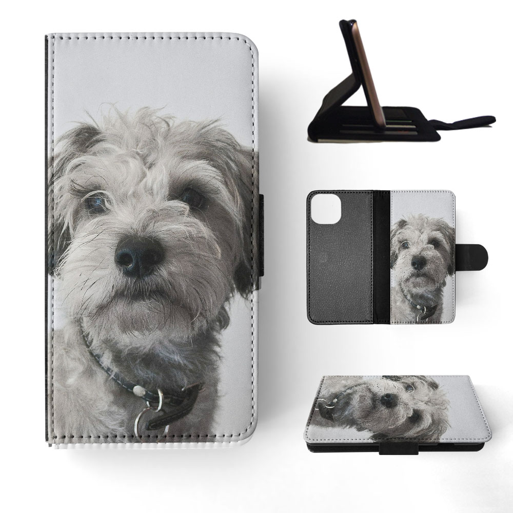 FLIP CASE FOR APPLE IPHONE|SCHNAUZER DOG 10 - Picture 41 of 193