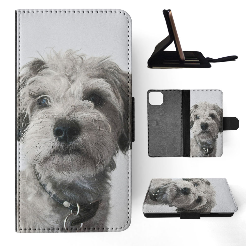 FLIP CASE FOR APPLE IPHONE|SCHNAUZER DOG 10 - Picture 36 of 193
