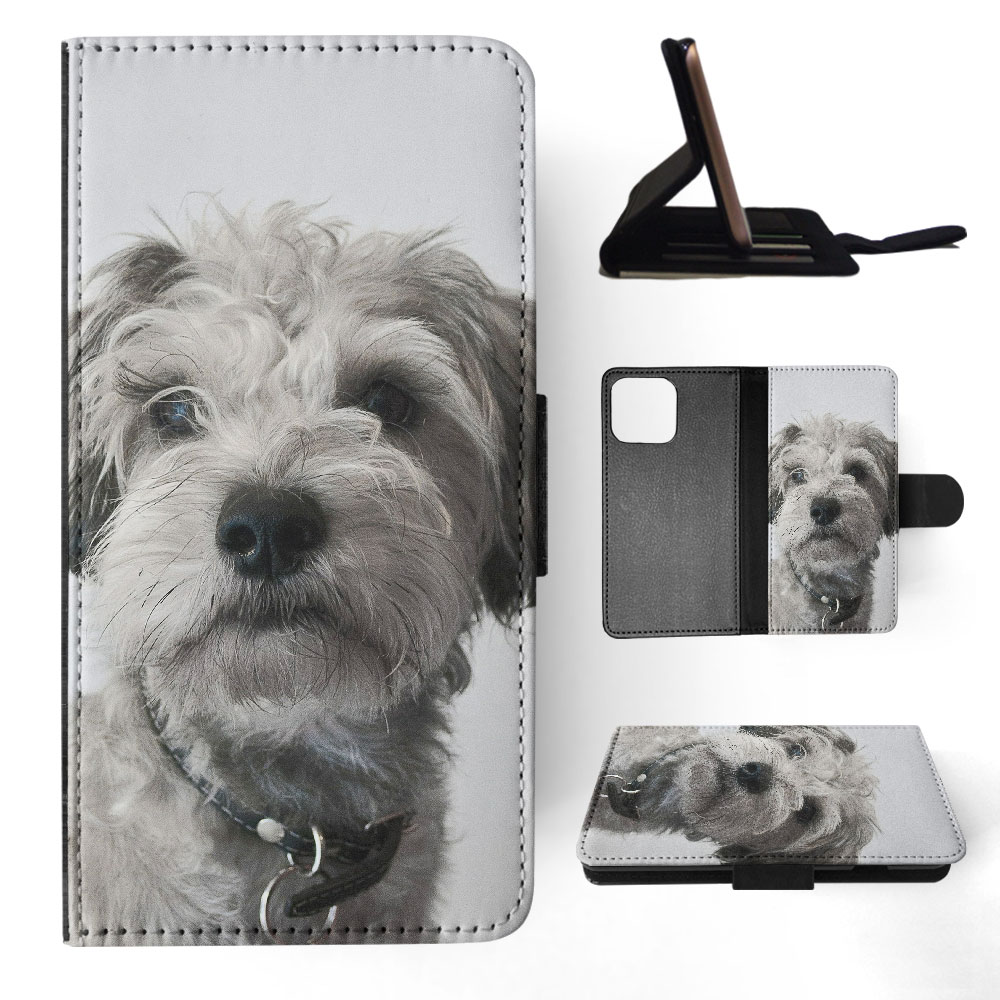 FLIP CASE FOR APPLE IPHONE|SCHNAUZER DOG 10 - Picture 26 of 193