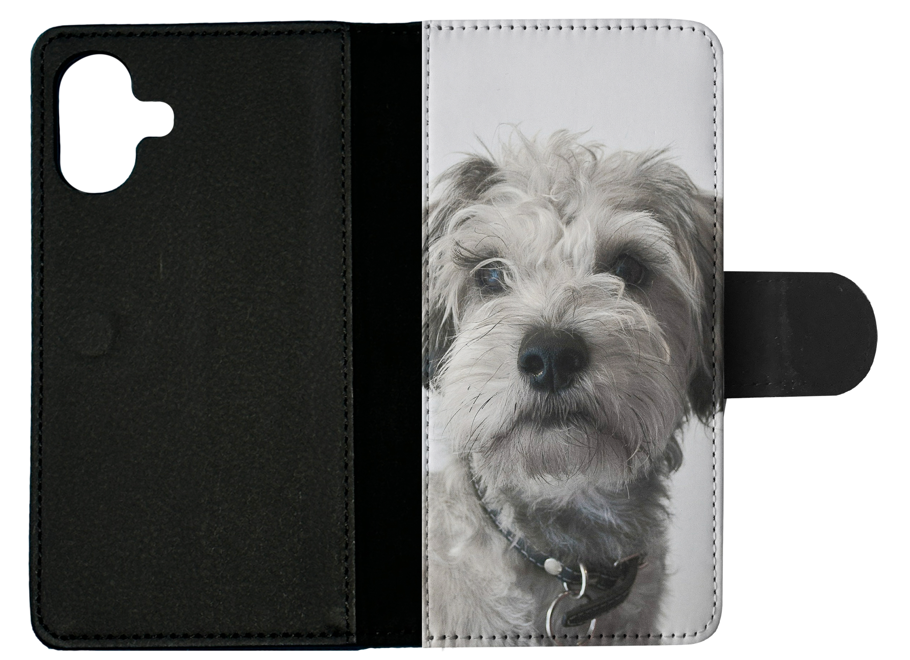 FLIP CASE FOR APPLE IPHONE|SCHNAUZER DOG 10 - Picture 19 of 193
