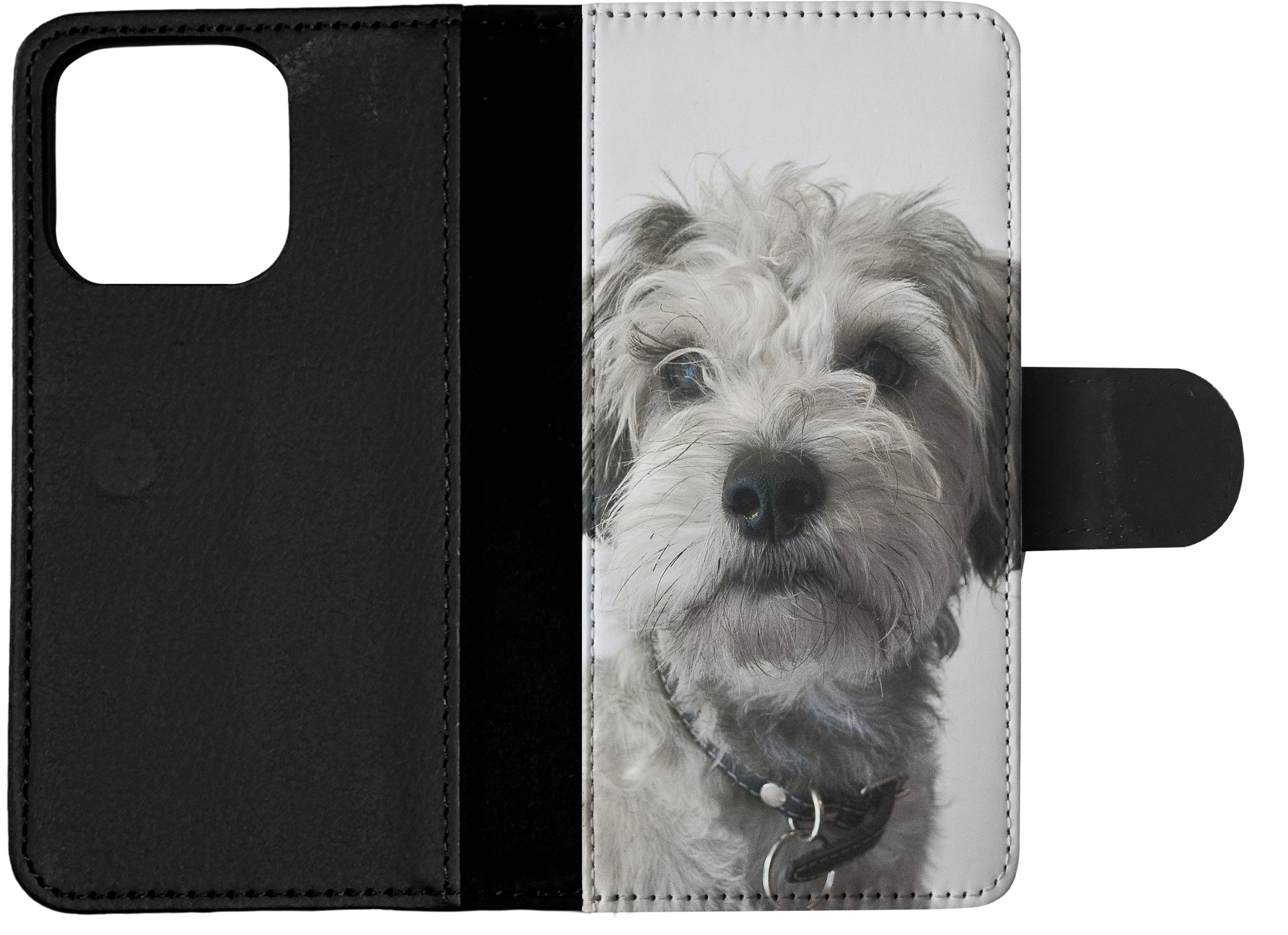 FLIP CASE FOR APPLE IPHONE|SCHNAUZER DOG 10 - Picture 14 of 193