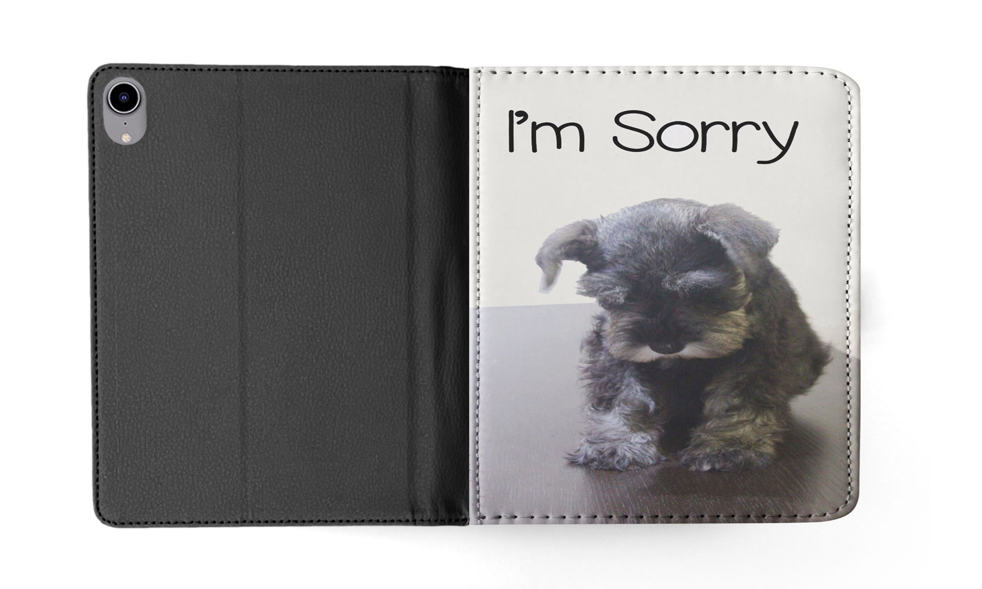 CASE COVER FOR APPLE IPAD|SCHNAUZER DOG 17