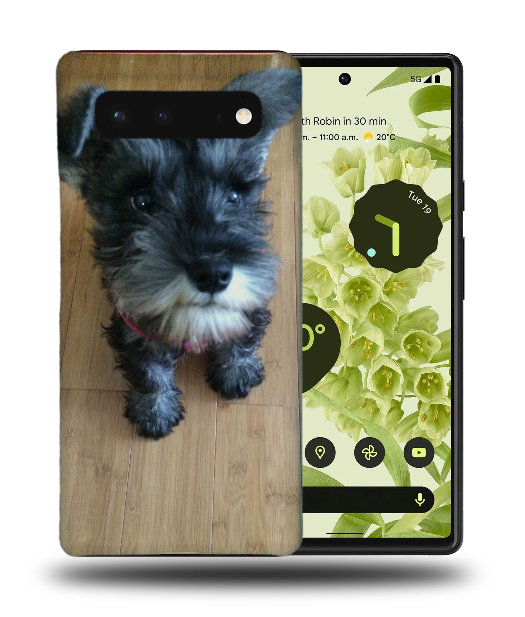 CASE COVER FOR GOOGLE PIXEL|SCHNAUZER DOG 20 - 第 3/11 張圖片