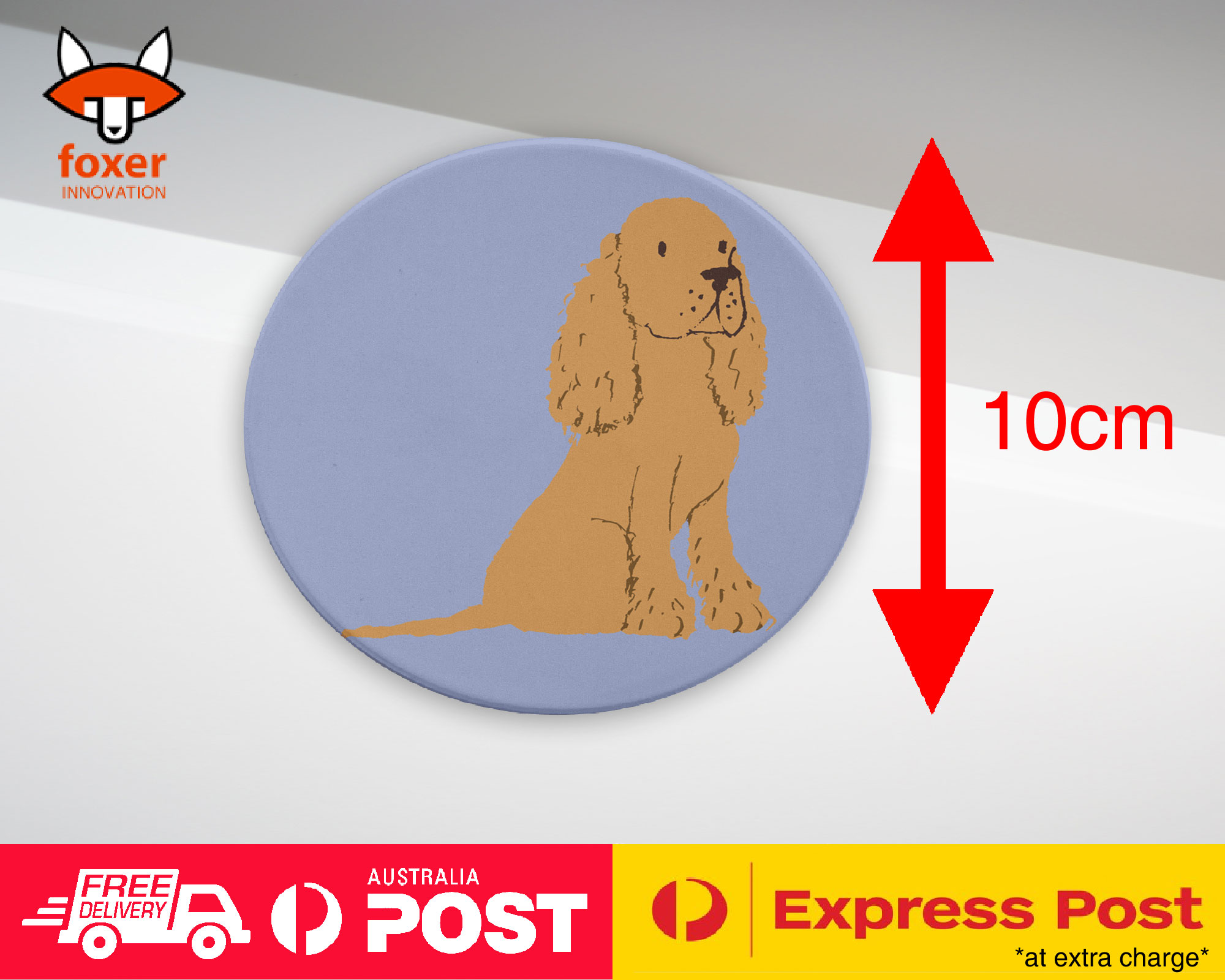COASTER COFFEE DRINKING MAT|SPANIEL COCKER DOG 2 173