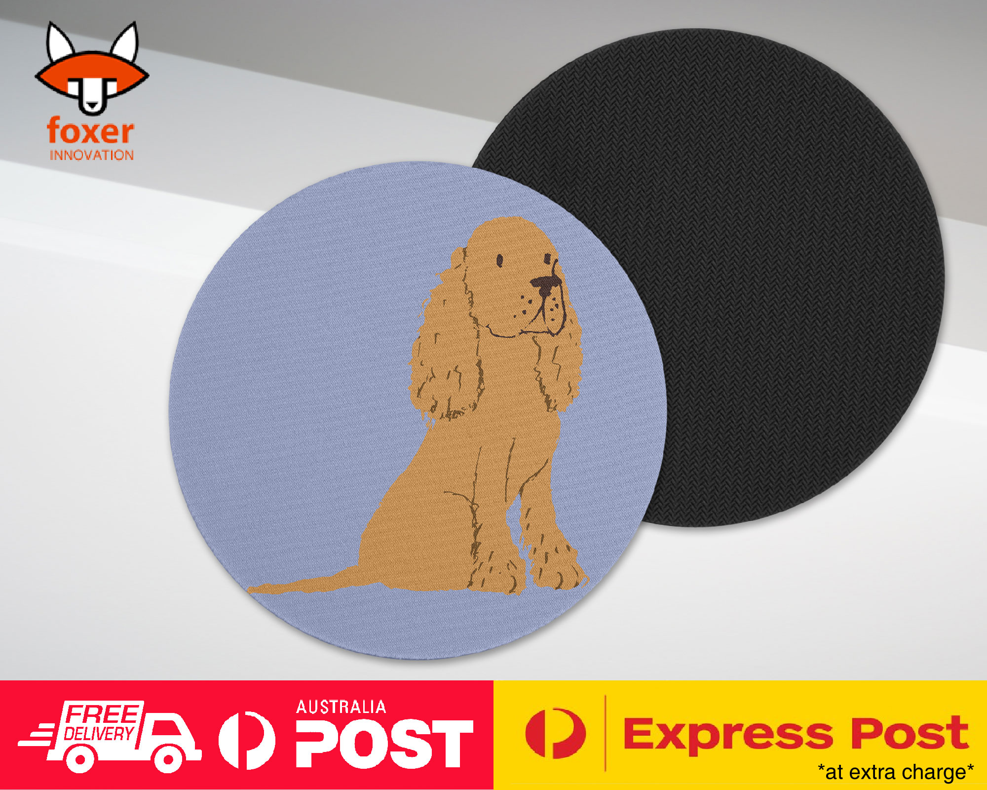 COASTER COFFEE DRINKING MAT|SPANIEL COCKER DOG 2 173