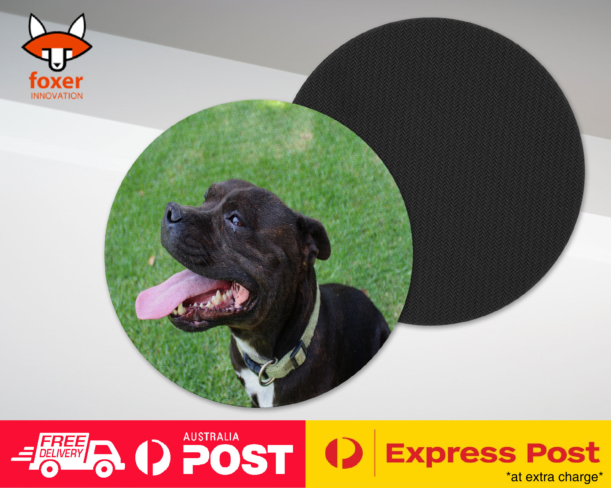 COASTER COFFEE DRINKING MAT|STAFFORDSHIRE BULL TERRIER 2