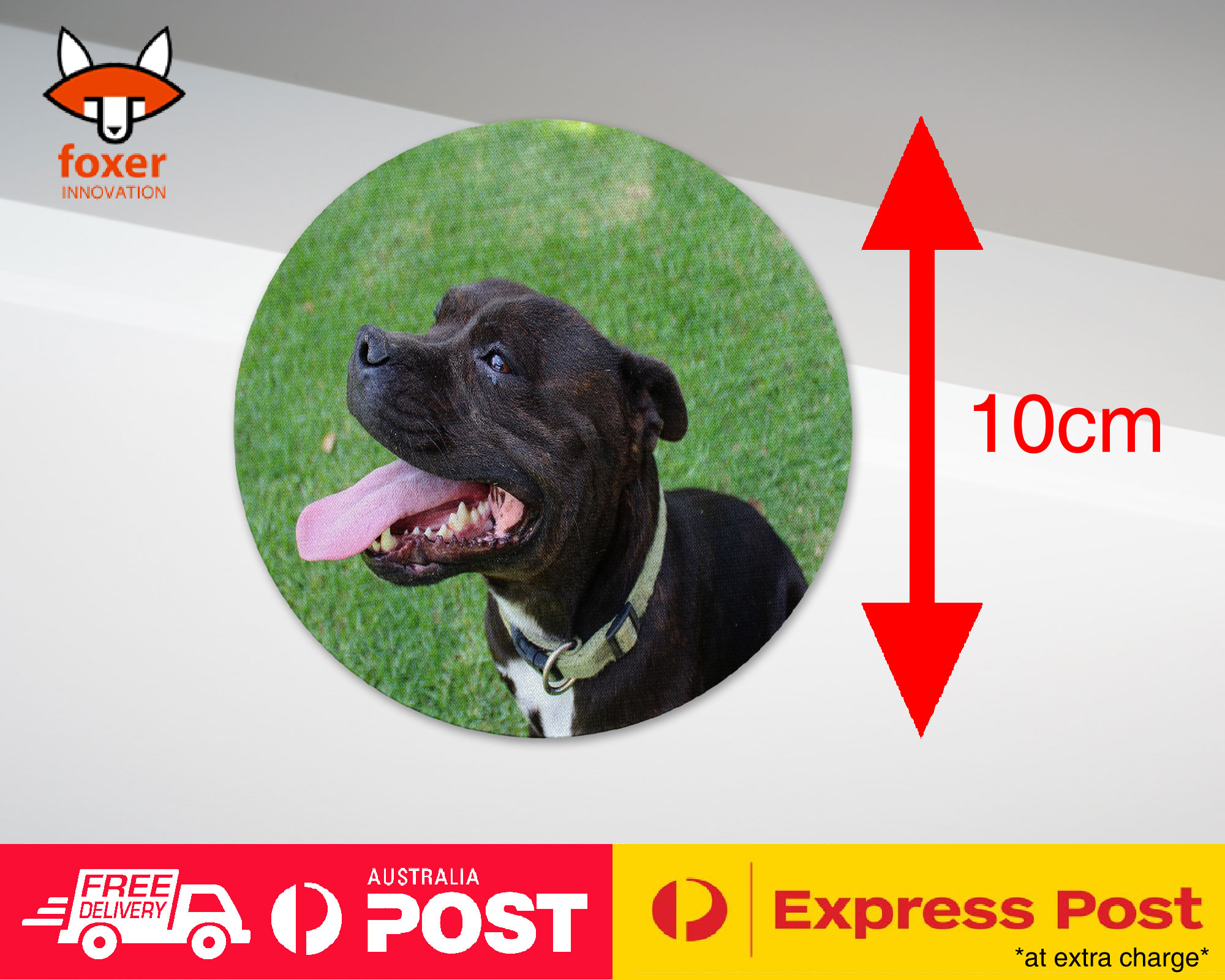 COASTER COFFEE DRINKING MAT|STAFFORDSHIRE BULL TERRIER 2
