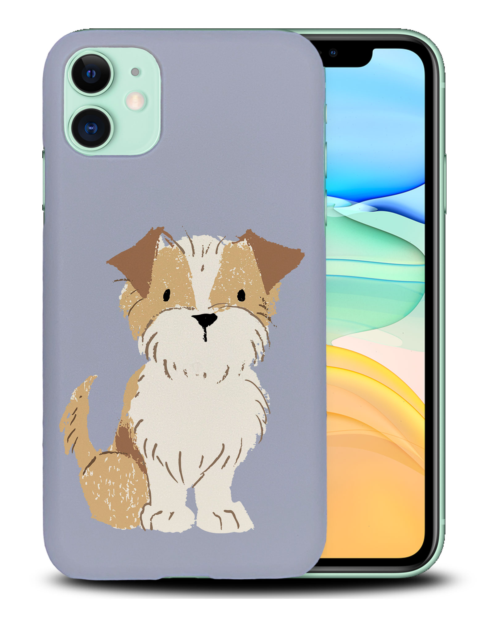 CASE COVER FOR APPLE IPHONE|TERRIER DOG 4 - Foto 24 di 44