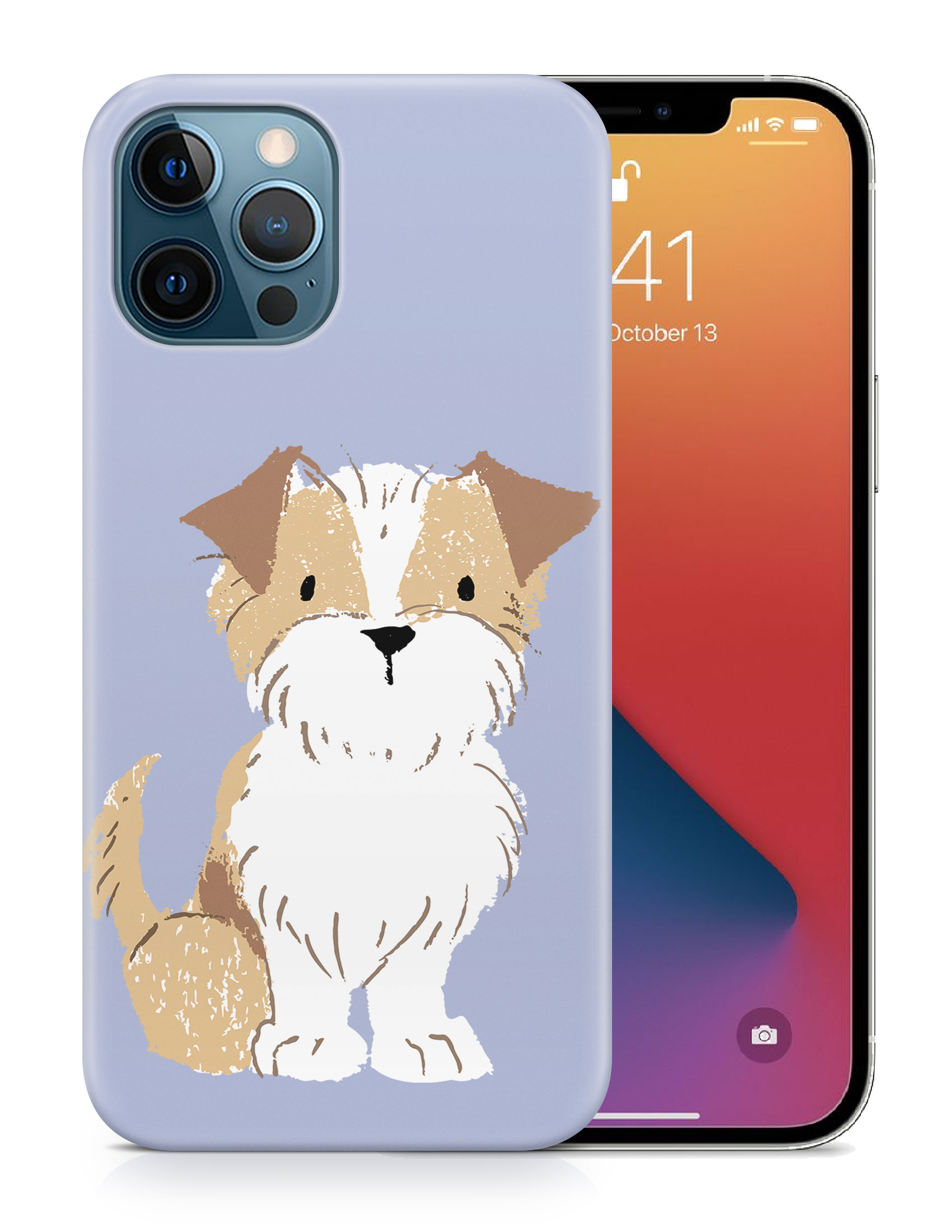 CASE COVER FOR APPLE IPHONE|TERRIER DOG 4 - Foto 19 di 44