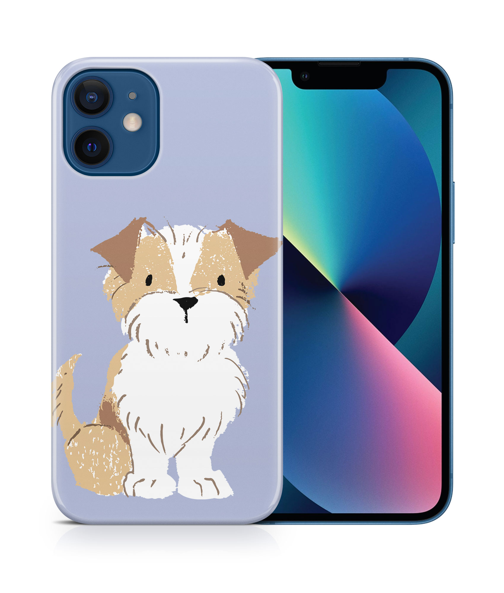 CASE COVER FOR APPLE IPHONE|TERRIER DOG 4 - Foto 17 di 44