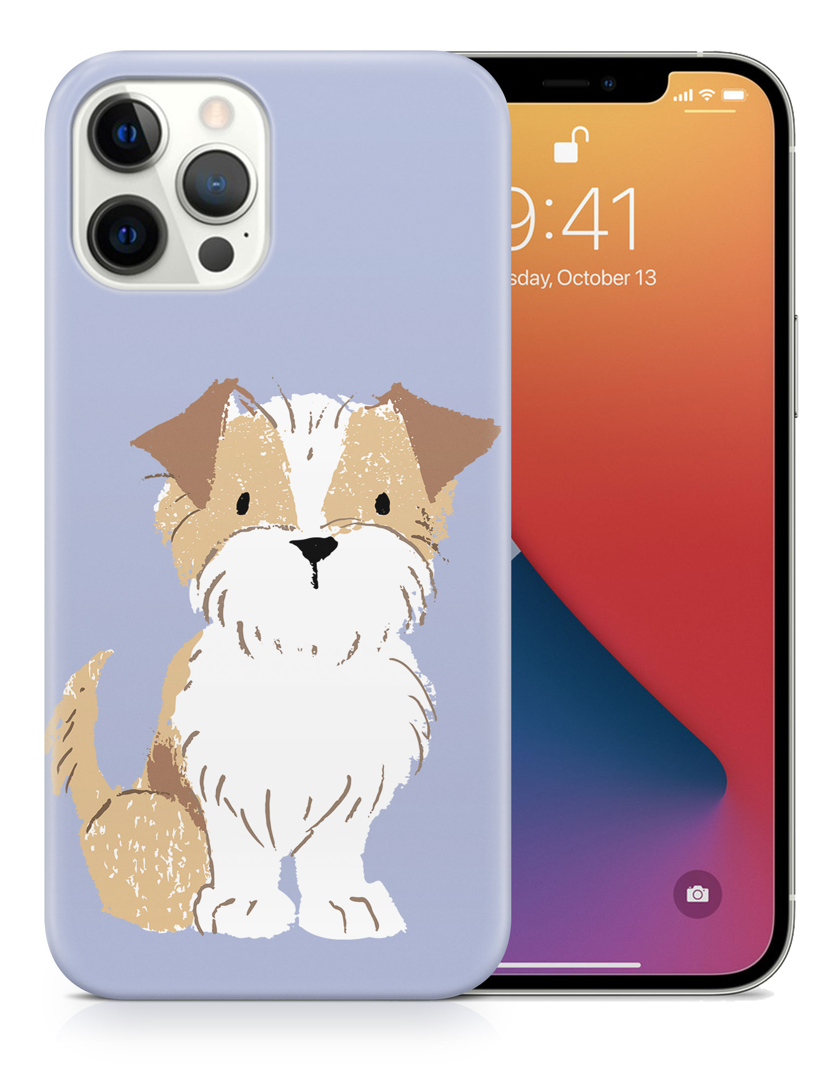 CASE COVER FOR APPLE IPHONE|TERRIER DOG 4 - Foto 18 di 44