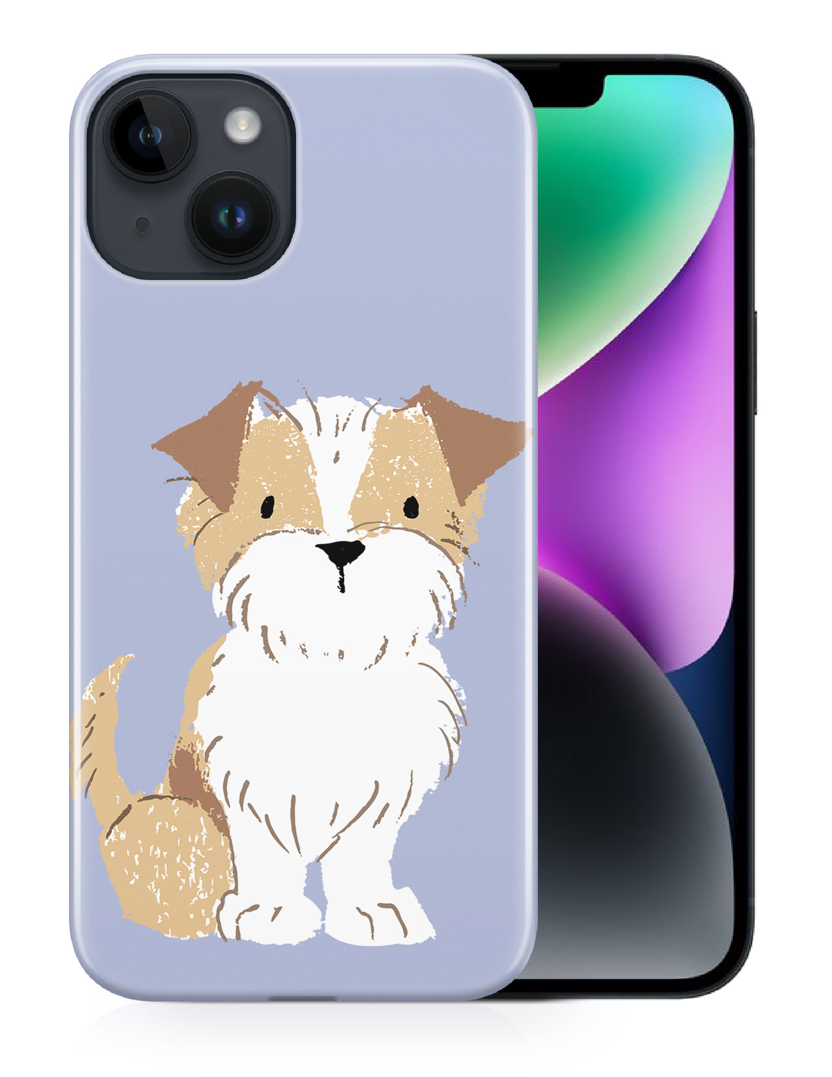 CASE COVER FOR APPLE IPHONE|TERRIER DOG 4 - Foto 12 di 44