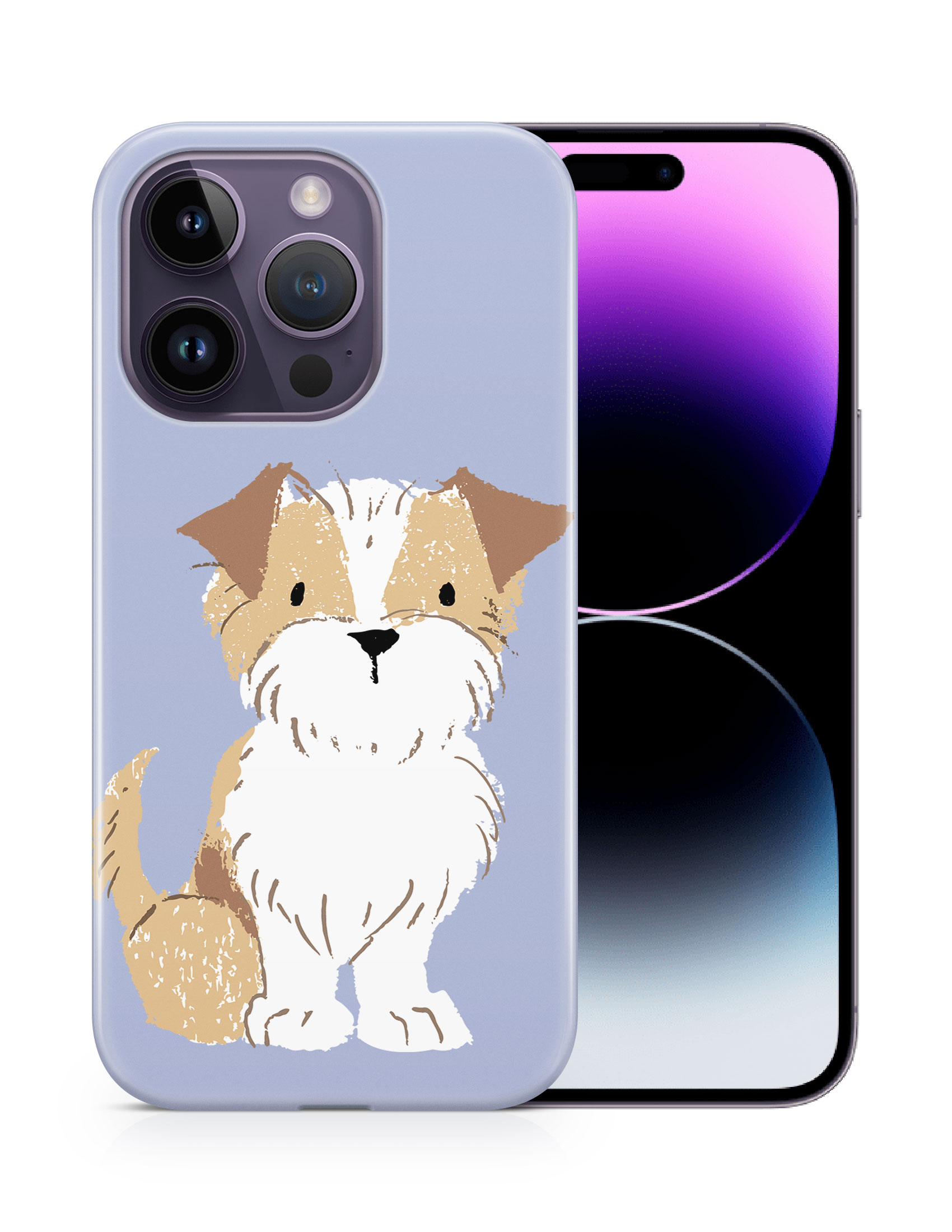 CASE COVER FOR APPLE IPHONE|TERRIER DOG 4 - Foto 11 di 44