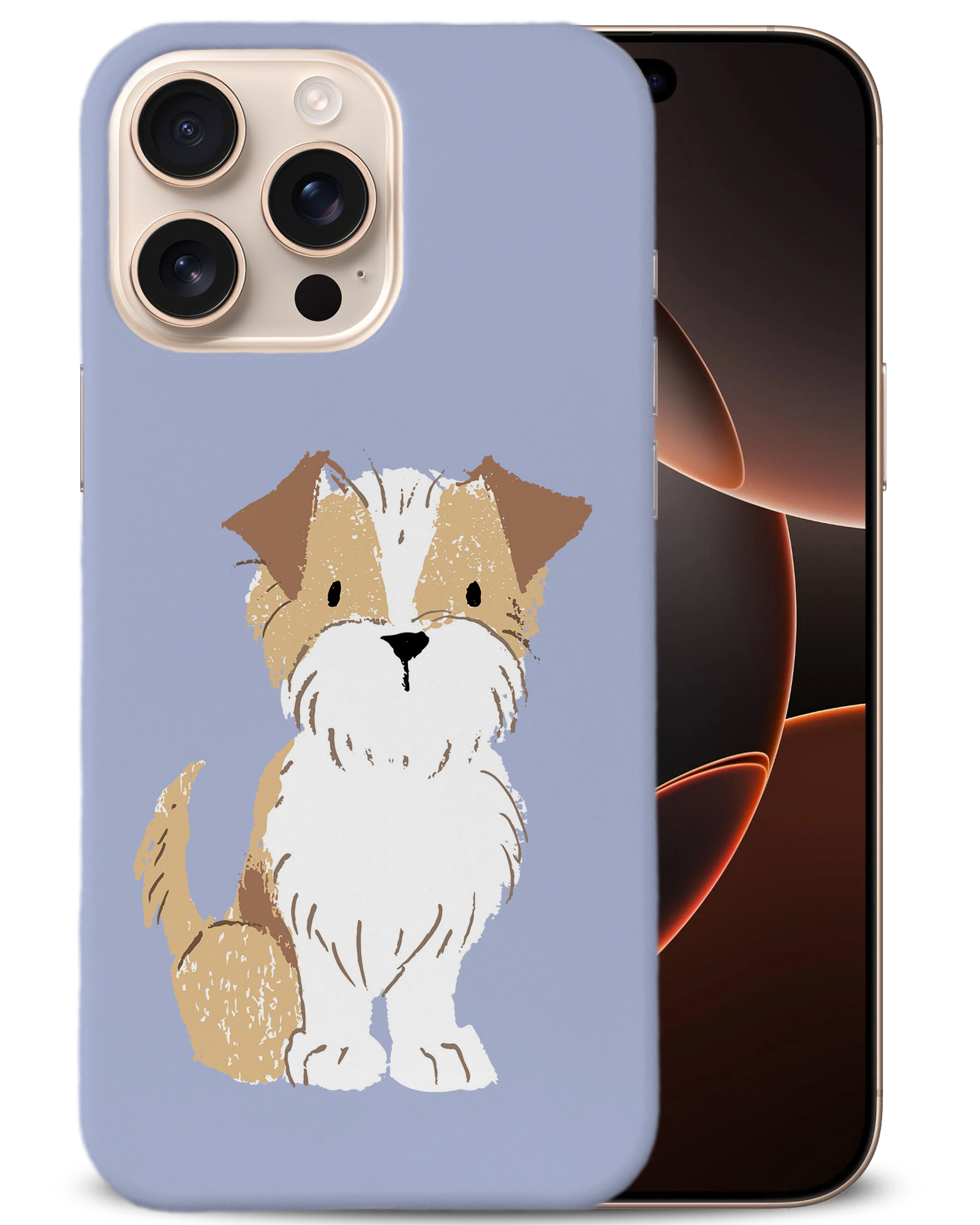 CASE COVER FOR APPLE IPHONE|TERRIER DOG 4 - Foto 2 di 44