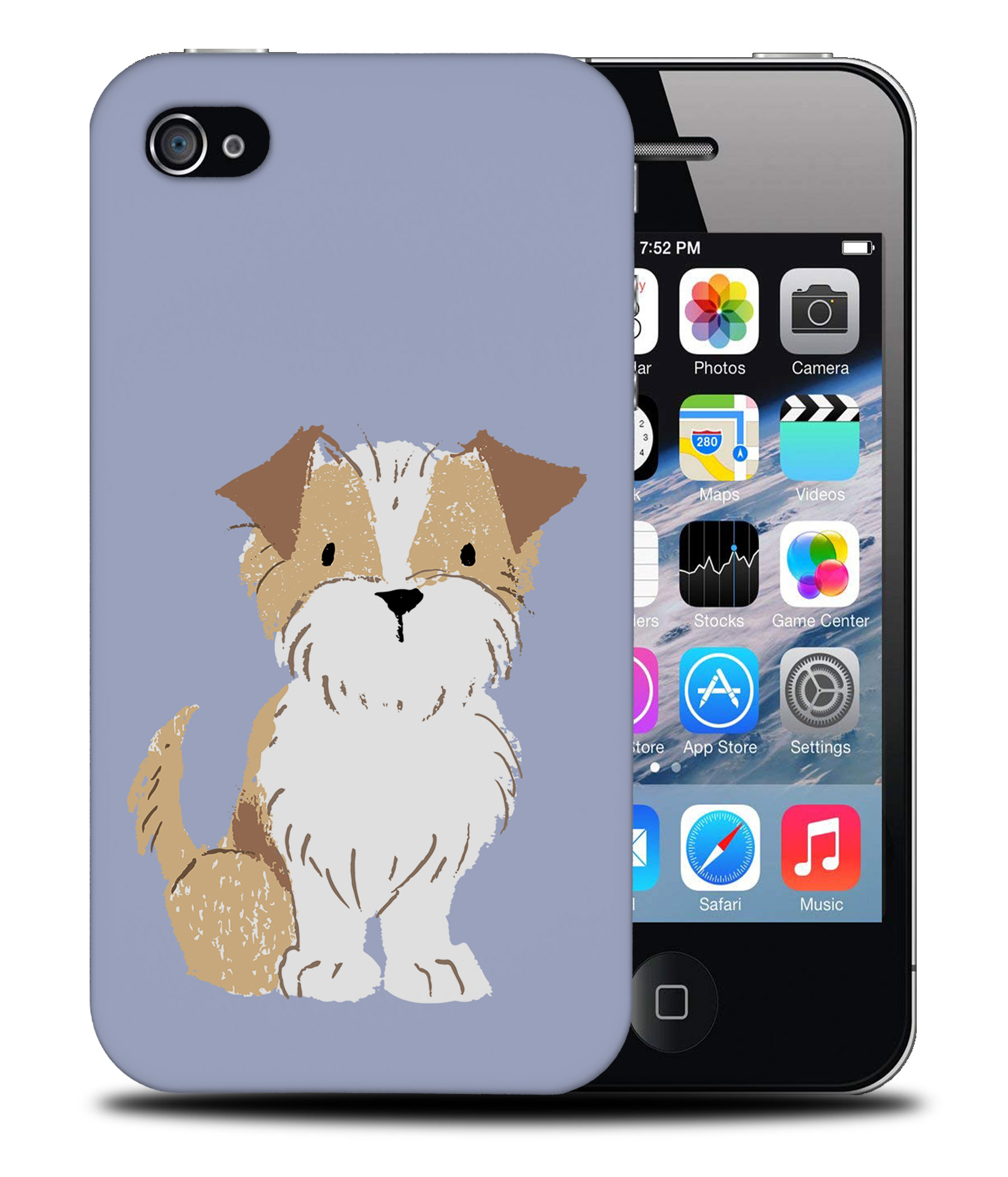 CASE COVER FOR APPLE IPHONE|TERRIER DOG 4 - Foto 40 di 44