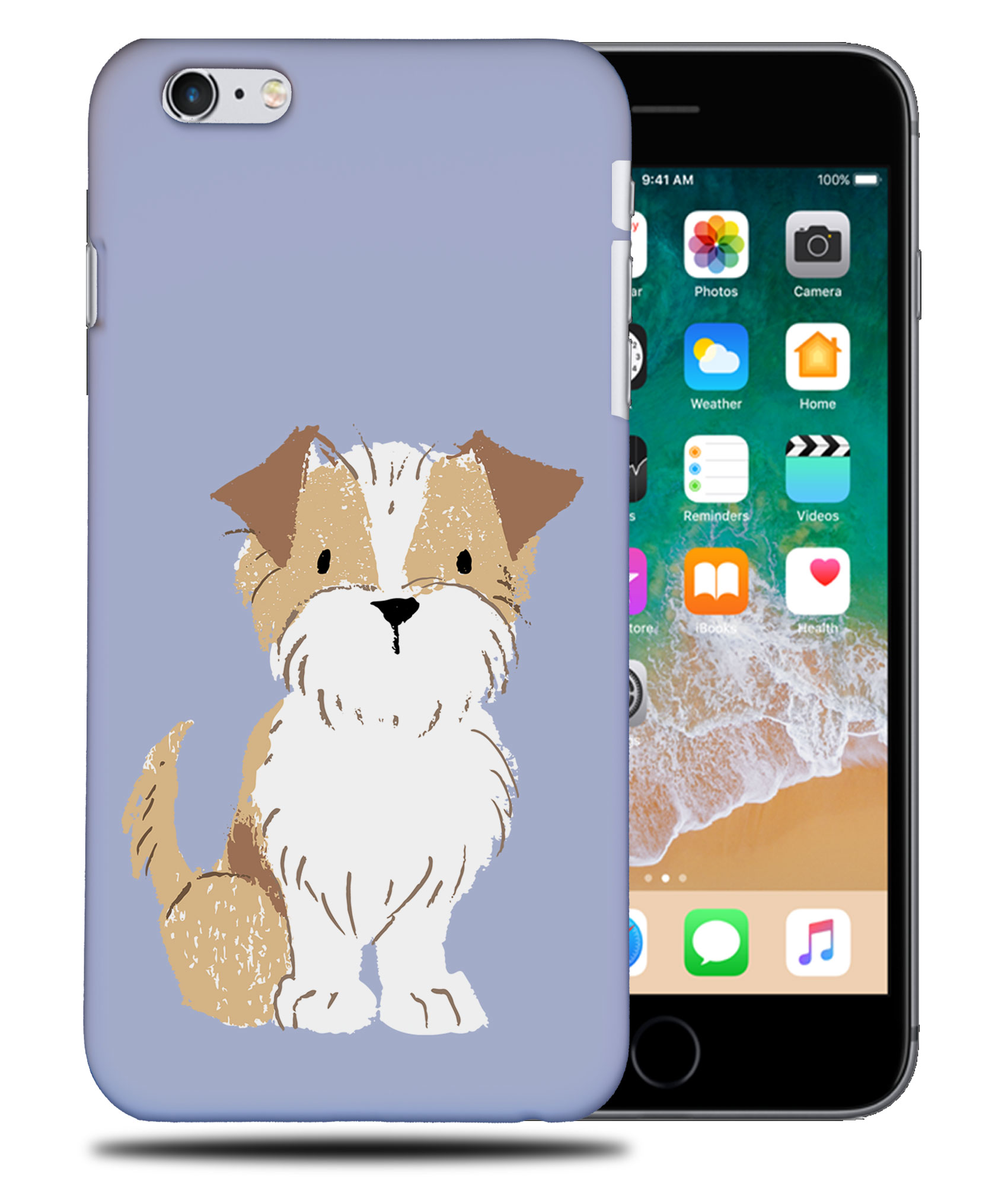CASE COVER FOR APPLE IPHONE|TERRIER DOG 4 - Foto 33 di 44