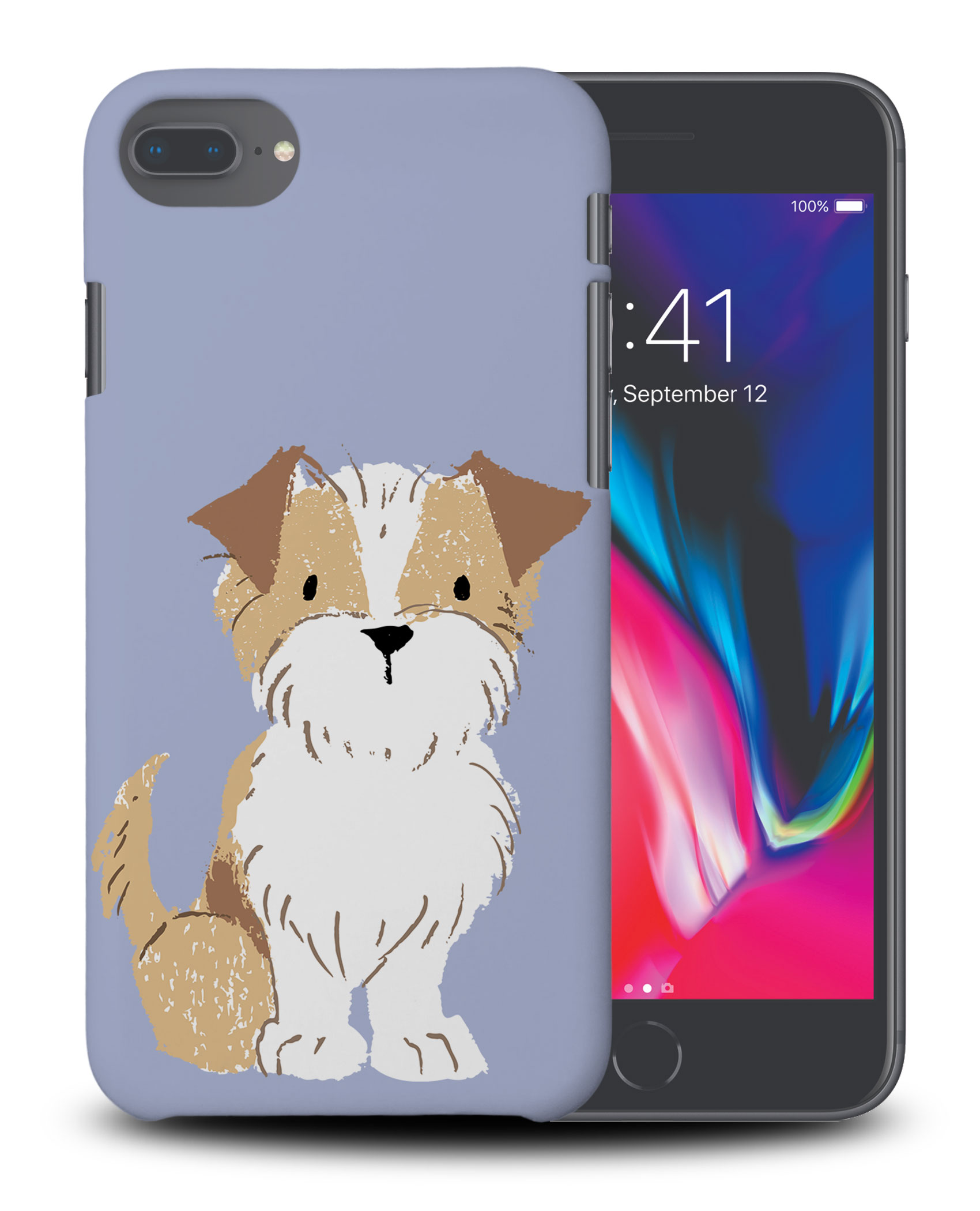 CASE COVER FOR APPLE IPHONE|TERRIER DOG 4 - Foto 30 di 44