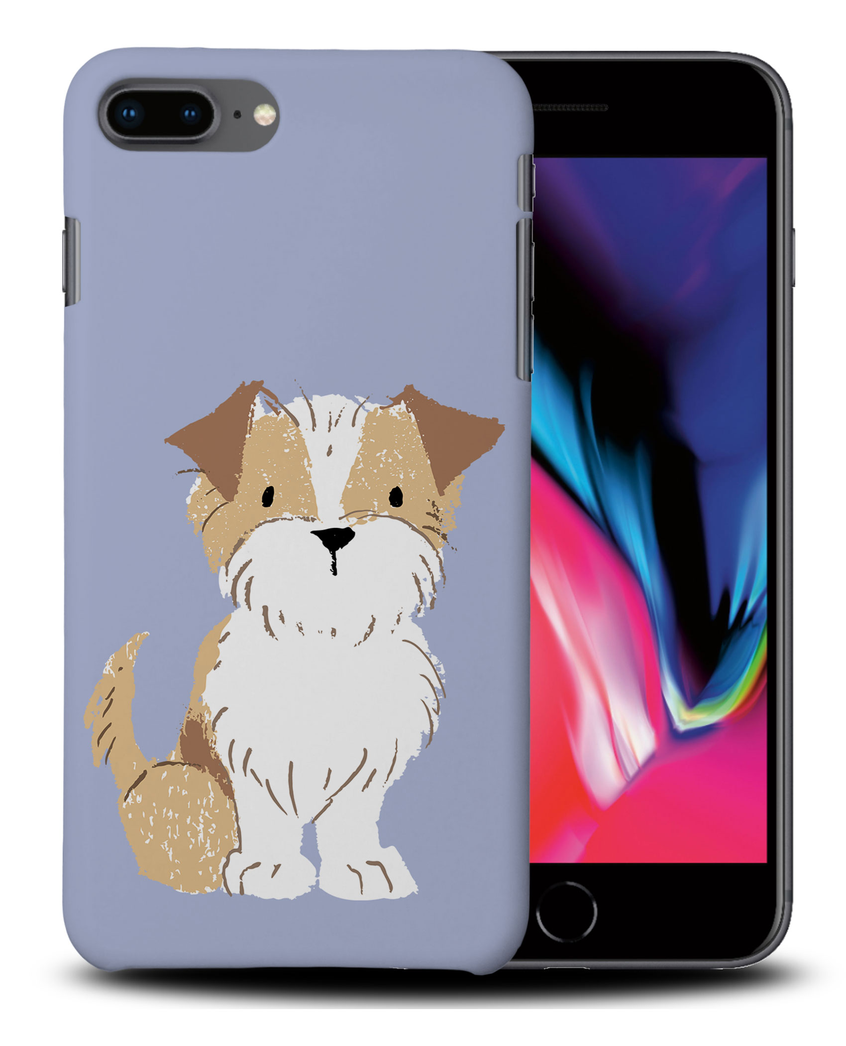 CASE COVER FOR APPLE IPHONE|TERRIER DOG 4 - Foto 29 di 44