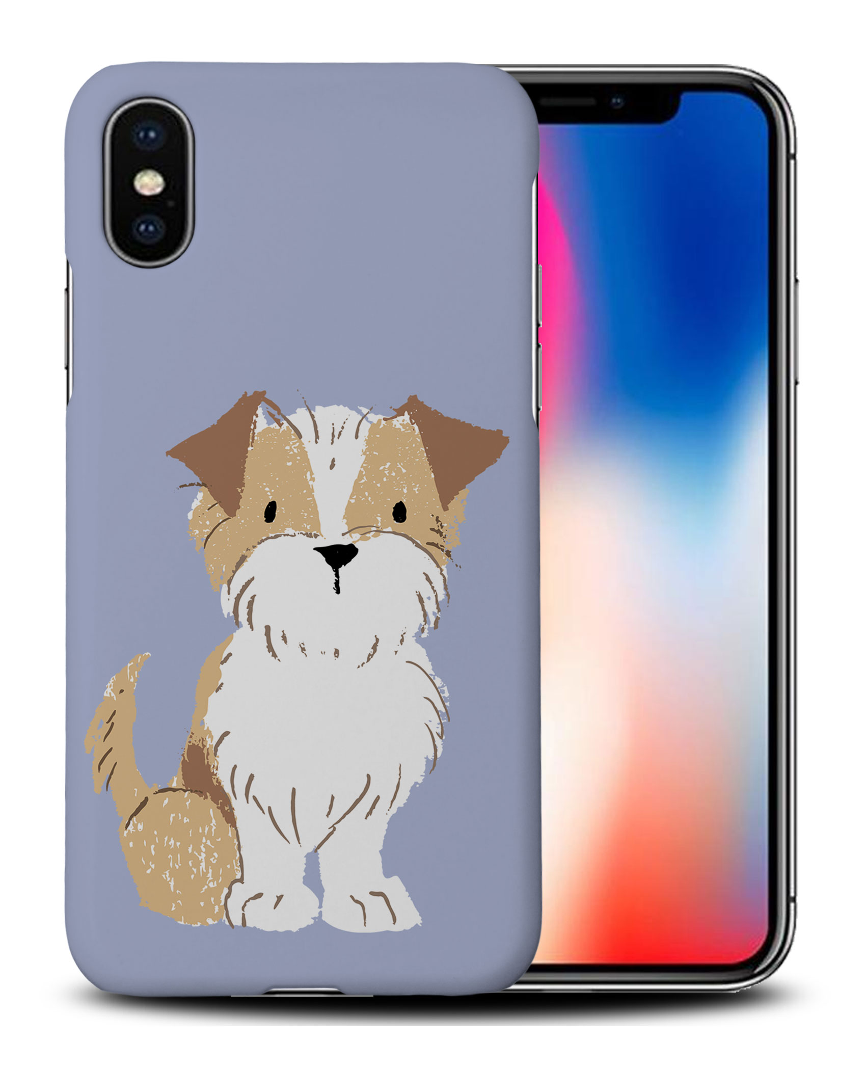 CASE COVER FOR APPLE IPHONE|TERRIER DOG 4 - Foto 26 di 44