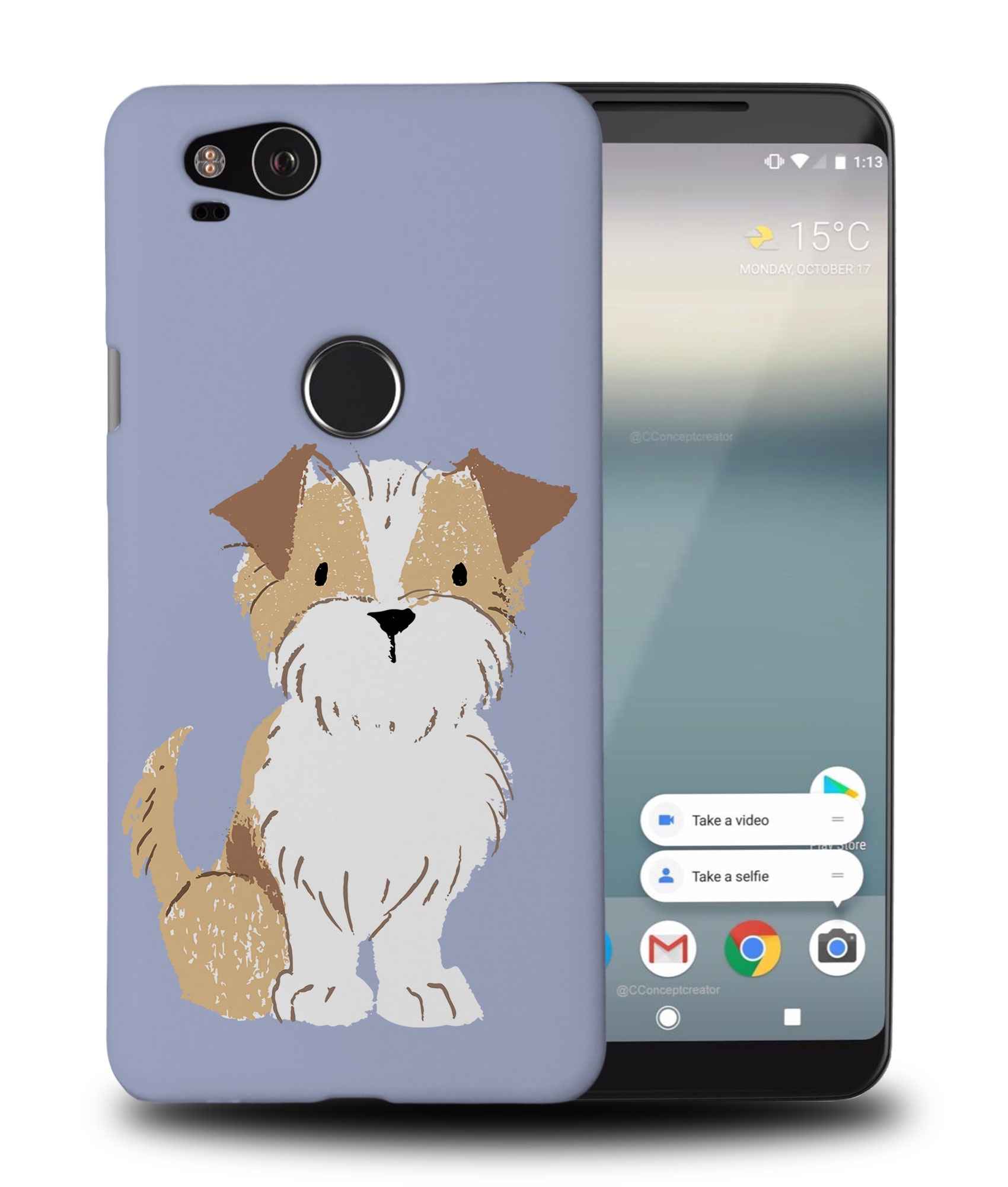 CASE COVER FOR GOOGLE PIXEL|TERRIER DOG 4 - 第 9/11 張圖片