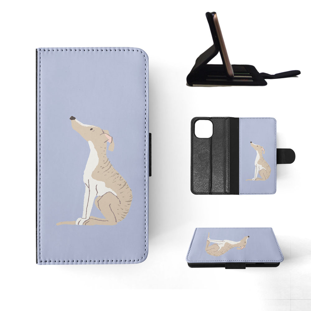 FLIP CASE FOR APPLE IPHONE|WHIPPET DOG 1 - Picture 81 of 193