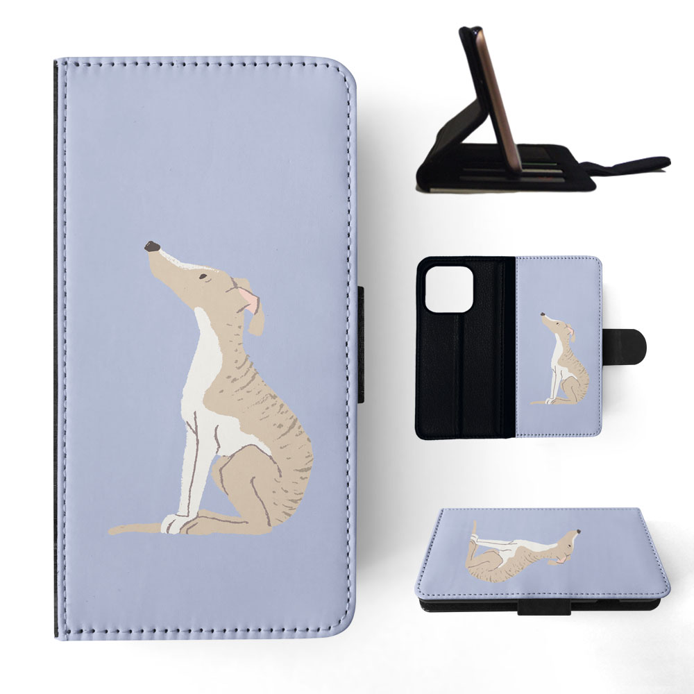 FLIP CASE FOR APPLE IPHONE|WHIPPET DOG 1 - Picture 71 of 193
