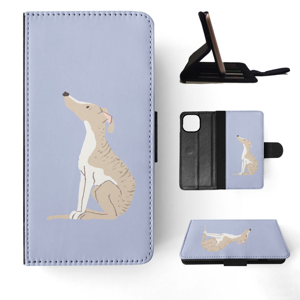 FLIP CASE FOR APPLE IPHONE|WHIPPET DOG 1 - Picture 61 of 193