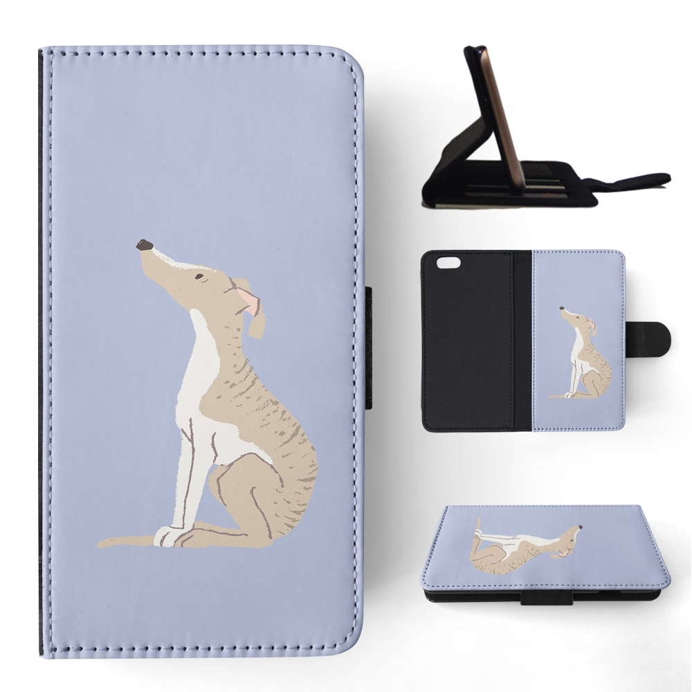 FLIP CASE FOR APPLE IPHONE|WHIPPET DOG 1 - Picture 159 of 193