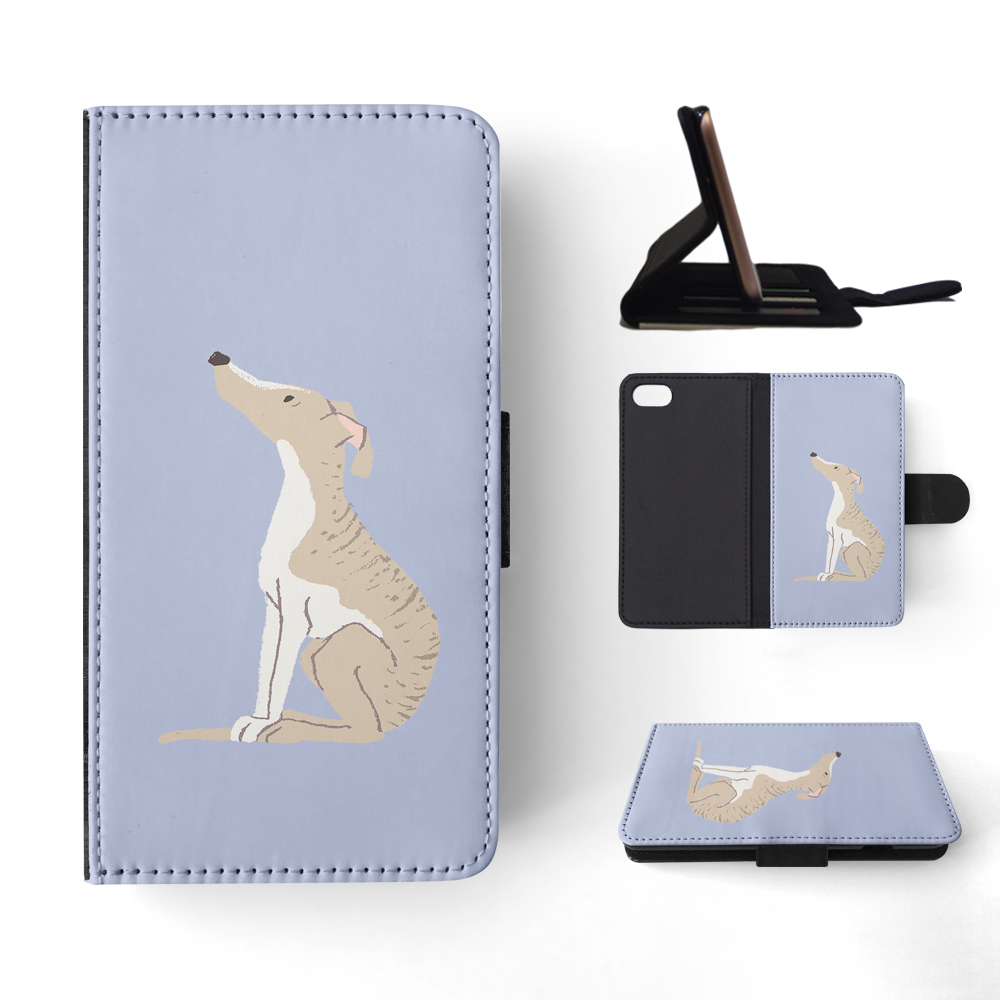 FLIP CASE FOR APPLE IPHONE|WHIPPET DOG 1 - Picture 134 of 193