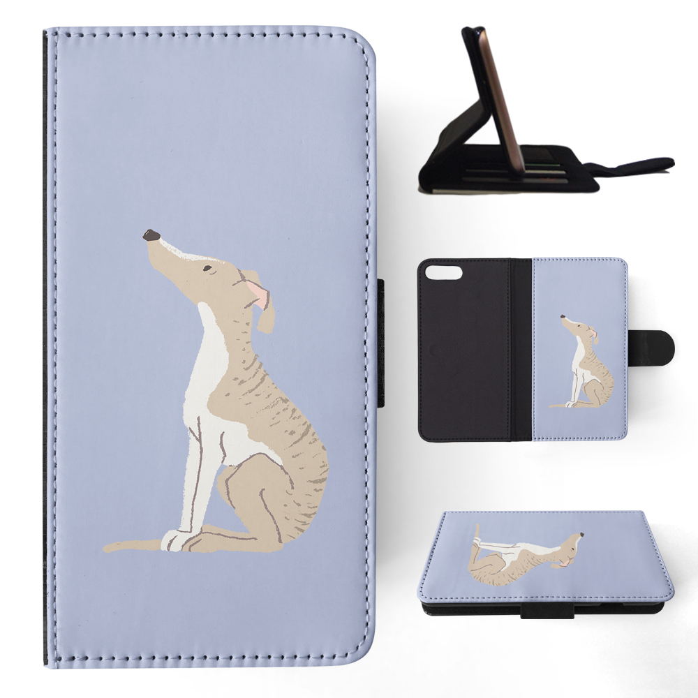 FLIP CASE FOR APPLE IPHONE|WHIPPET DOG 1 - Picture 129 of 193