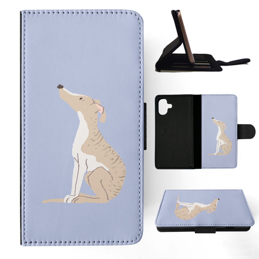 FLIP CASE FOR APPLE IPHONE|WHIPPET DOG 1 - Picture 16 of 193