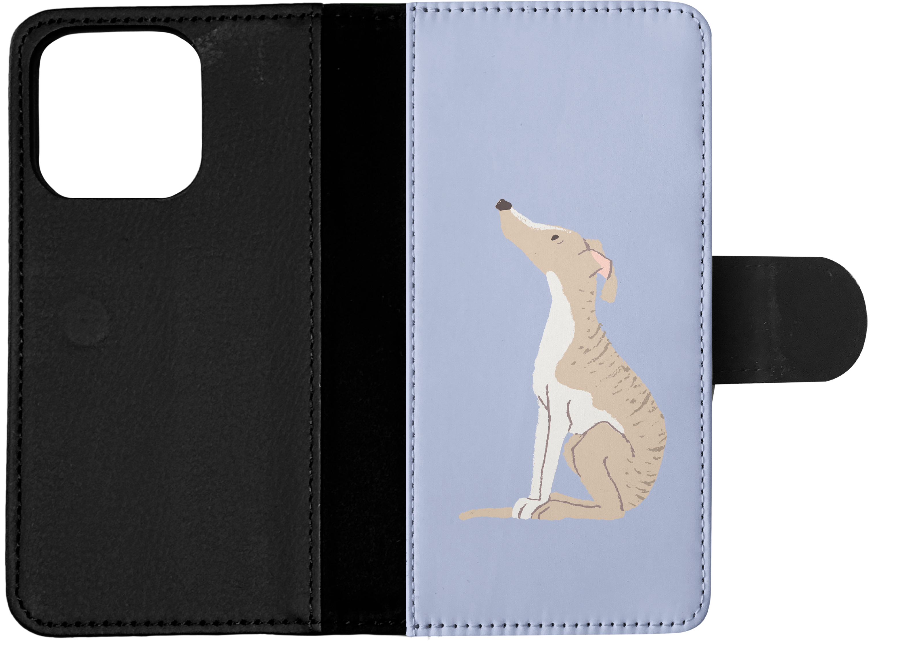 FLIP CASE FOR APPLE IPHONE|WHIPPET DOG 1 - Picture 14 of 193