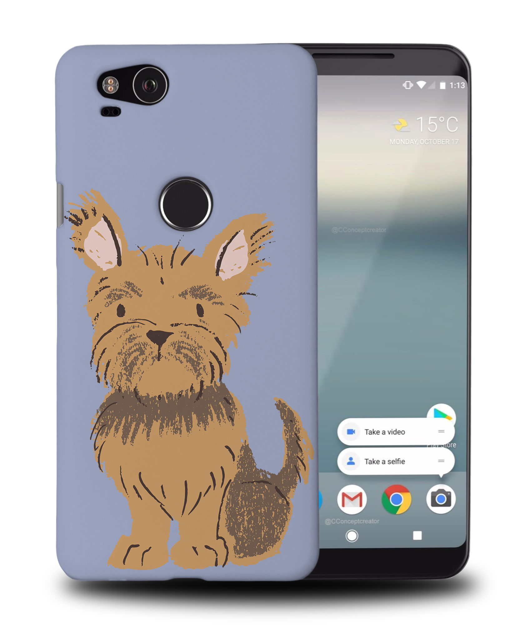 FUNDA FUNDA PARA GOOGLE PIXEL|YORKSHIRE TERRIER DOG 1 - Imagen 9 de 11