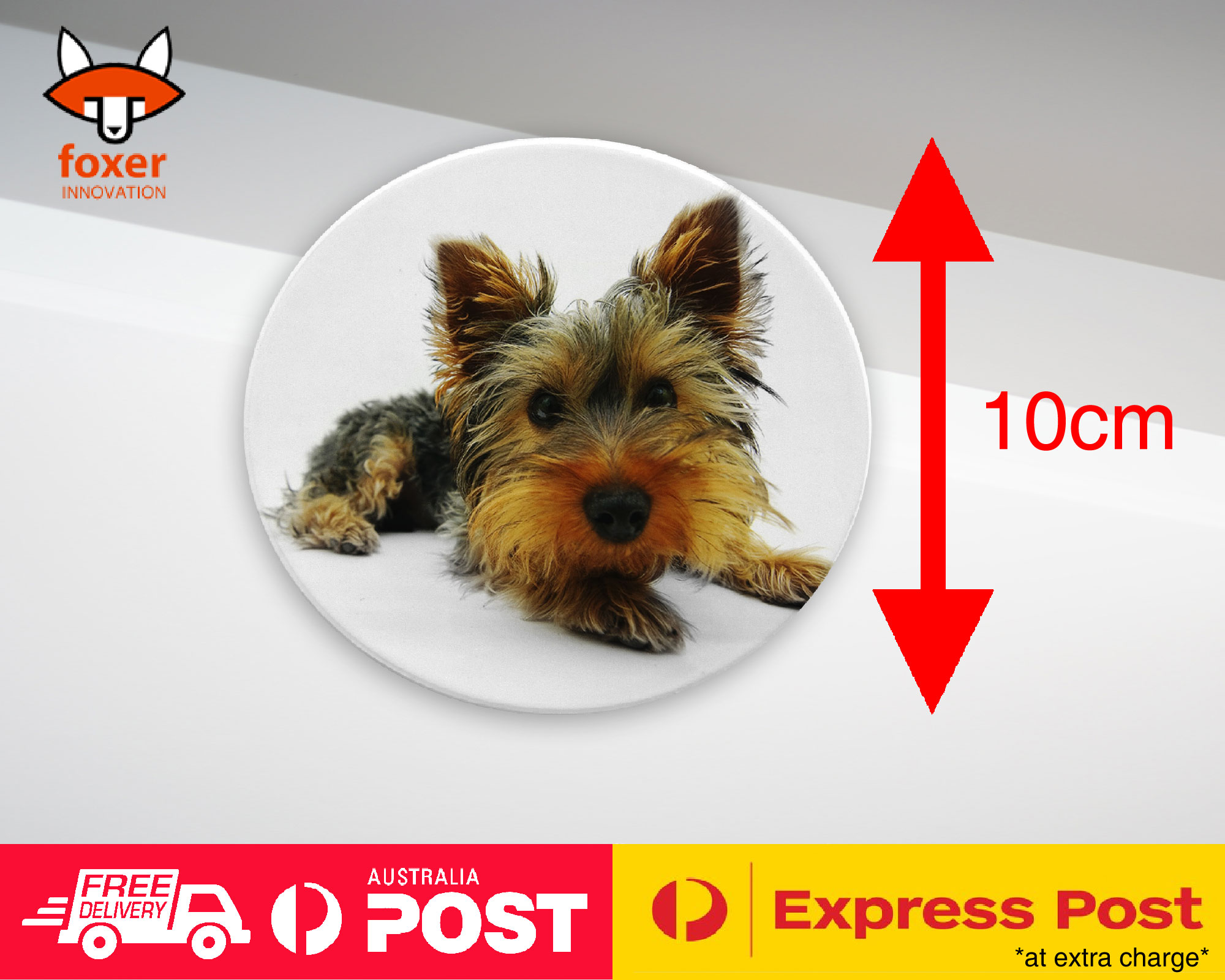 COASTER COFFEE DRINKING MAT|YORKSHIRE TERRIER DOG 6