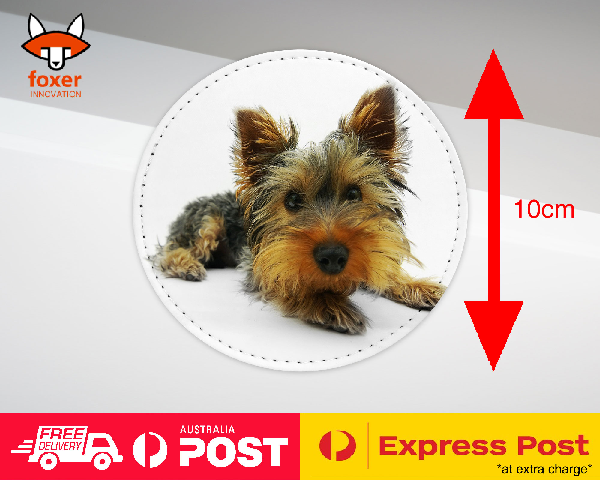 COASTER COFFEE DRINKING MAT|YORKSHIRE TERRIER DOG 6