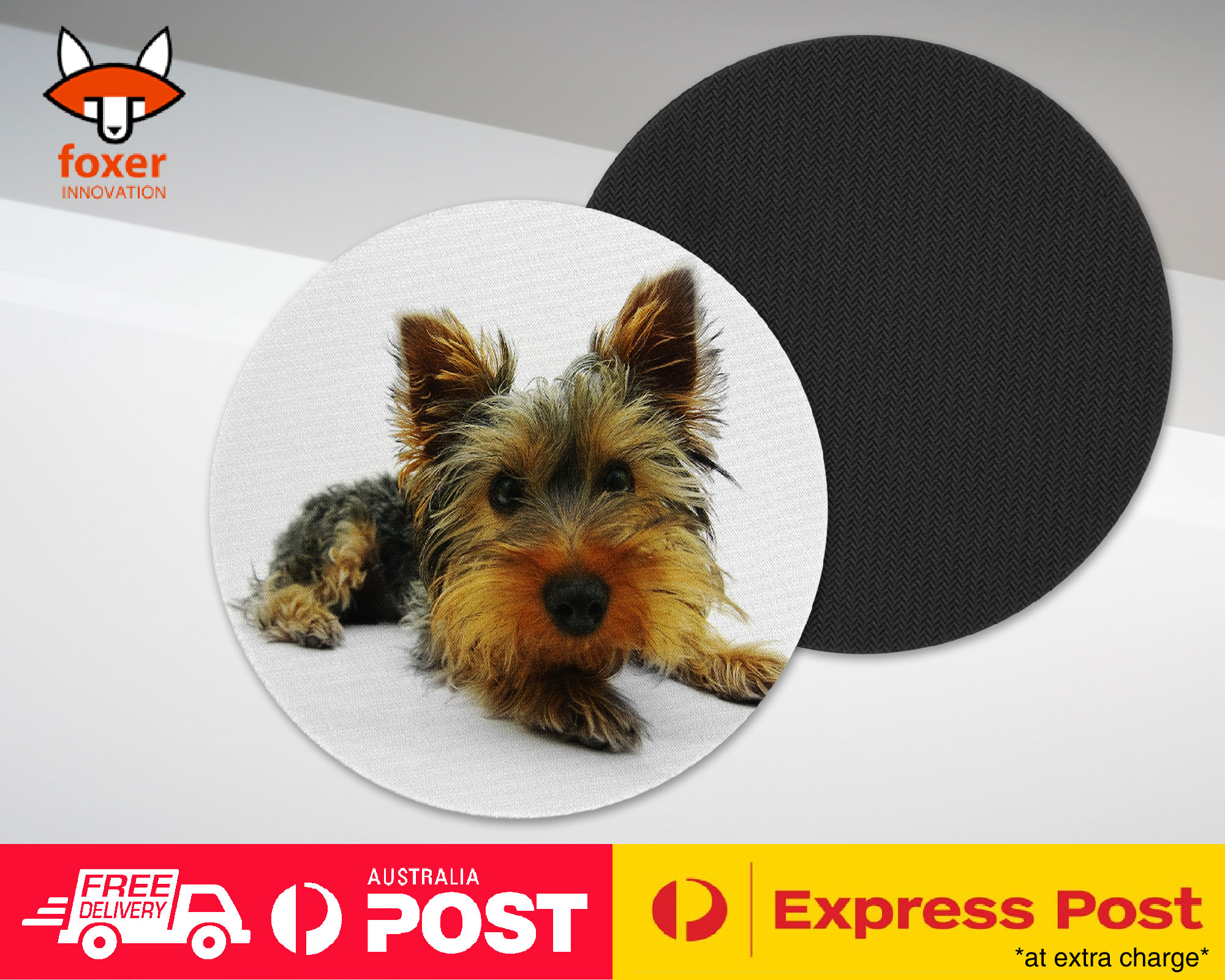 COASTER COFFEE DRINKING MAT|YORKSHIRE TERRIER DOG 6