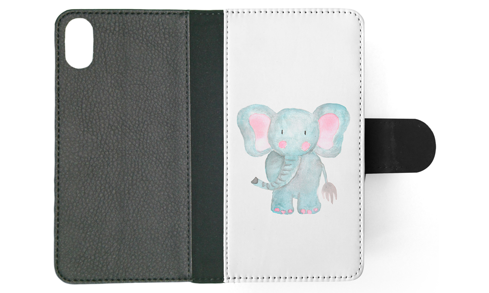 FLIP CASE FOR APPLE IPHONE|WATERCOLOR ELEPHANT - Picture 122 of 193