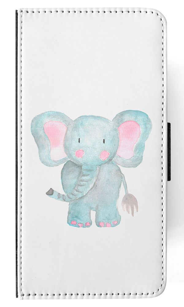 FLIP CASE FOR APPLE IPHONE|WATERCOLOR ELEPHANT - Picture 95 of 193