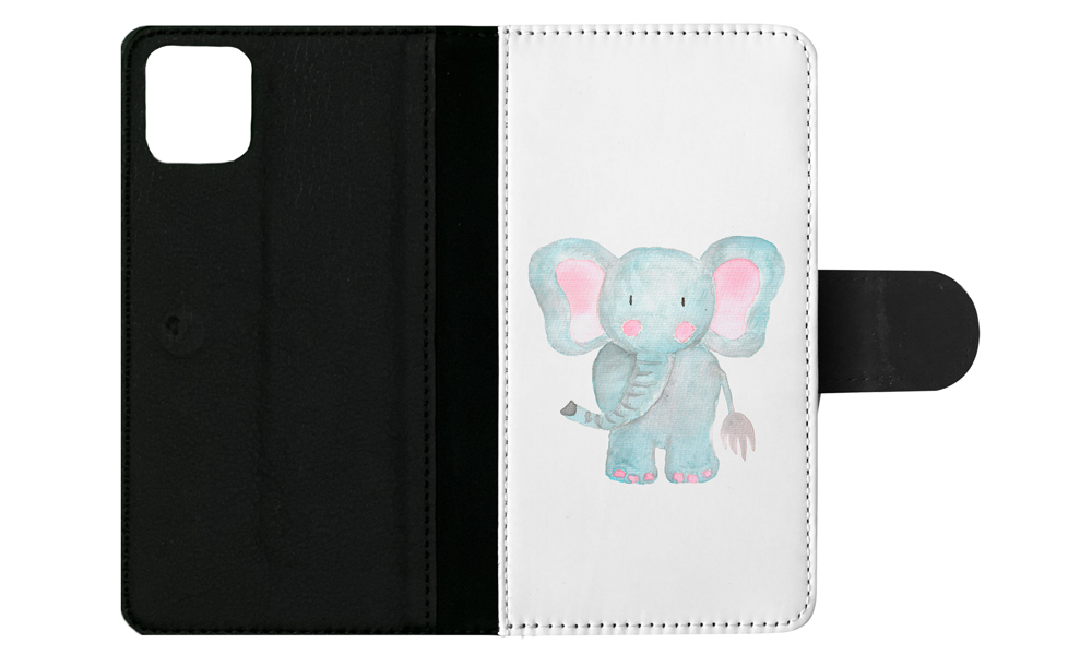 FLIP CASE FOR APPLE IPHONE|WATERCOLOR ELEPHANT - Picture 97 of 193